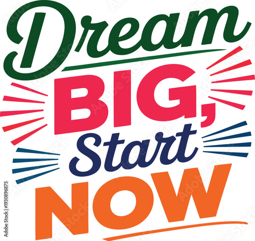 Motivational Typography Design