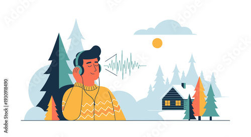 Winter Serenity Audio Experience Embracing Nature's Calm