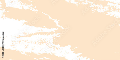 Luxury beige marble texture background with soft orange veins, elegant stone surface for interior design and decor