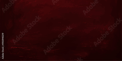 Dark Red Abstract Oil Paint Texture Background with Grungy Moody Details