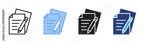 Task Control icon set multiple style collection