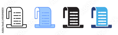Task Deadline icon set multiple style collection