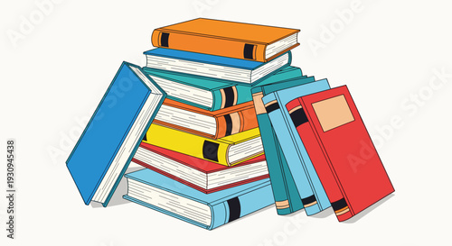 Books Stacked Knowledge Learning Library Commercial Use