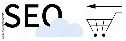 SEO strategy. SEO integrates cloud technology and e-commerce for enhanced online presence. SEO aids businesses in reaching customers efficiently. Suitable for marketing, search engines, e-commerce