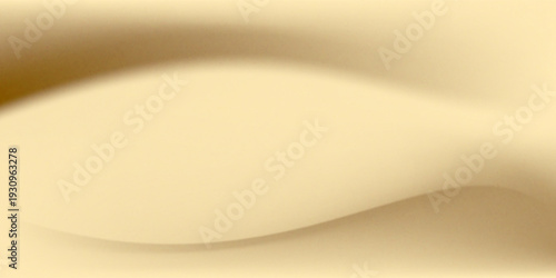 Beige abstract background. Elegant ivory gradient. Simple, cosmetic soft banner in cream and champagne colors.