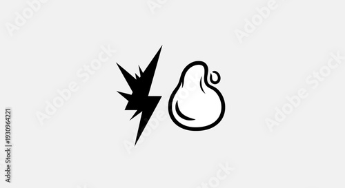 Vector illustration of a flying white dove and a green plant leaf with water drops as a holy symbol of peace and nature