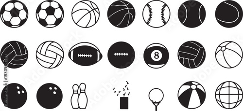 Soccer balls with flames flying fast in different directions