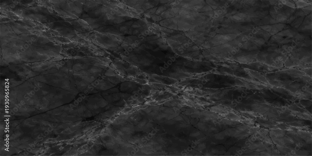 Naklejka premium A dark grunge texture featuring an abstract black and white pattern on an aged concrete wall surface with a rough vintage stone backdrop