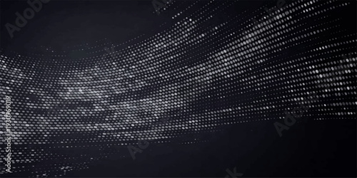 A futuristic digital art wallpaper featuring an abstract binary code background with a blue matrix pattern and grunge texture design for a computer technology backdrop