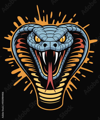 Funny Snake Snakes Cobra Ball Python Boa Reptile Herpetology