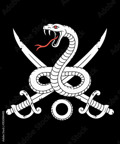 Pirate Snake Merch Snake Print SnakeFunny Snakes