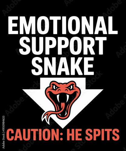 Crude Humor Inappropriate Emotional Support Snake Halloween