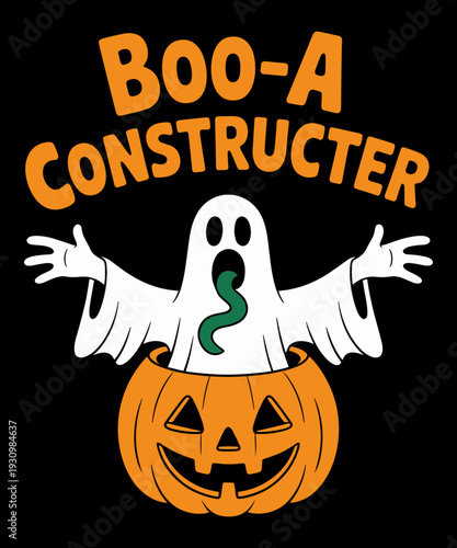 Boo-a-Constrictor Funny Snake Halloween Costume