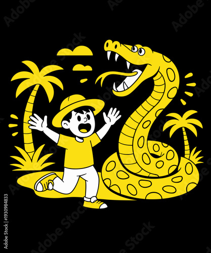 Snake Sometimes Adventure Finds You