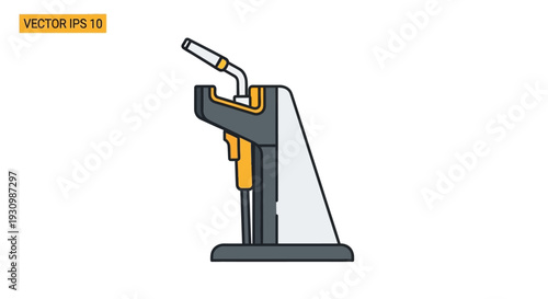 Vector gas welding torch.