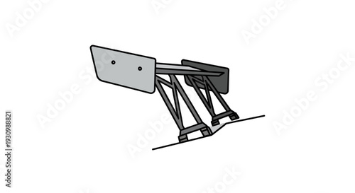 Adjustable Angle Metal Bracket.