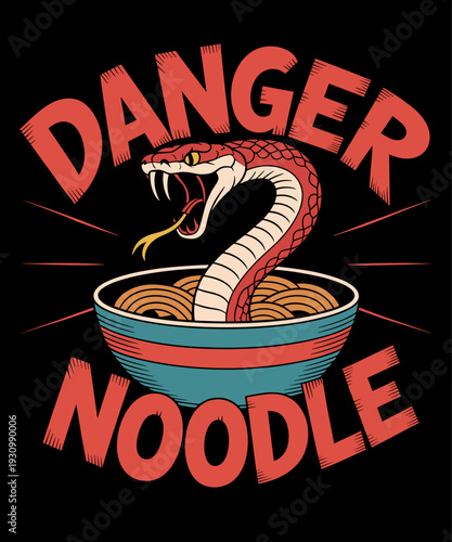 Danger Noodle Snake Funny Ball Python