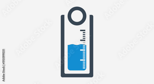 Blue USB Flash Drive.