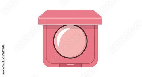 Blush Makeup Cosmetic Product.