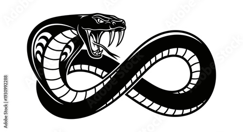 Cobra Snake Illustration.