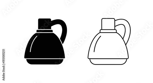 Coffee maker icon design Vector