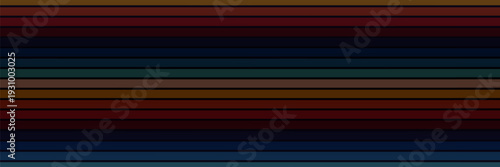 Abstract 1970's background design in futuristic retro style with colorful lines. Vector illustration.