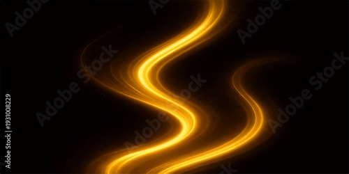 A bright digital art wallpaper featuring a fiery burning question mark with a swirling flame pattern and orange energy curves on a dark black space background