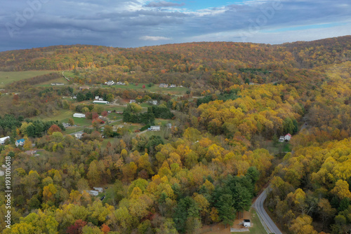Autumn Color in Western Maryland Farms and Fields