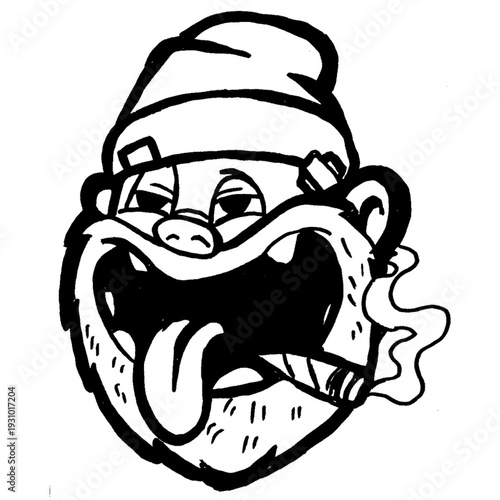 the homeless man laughed out loud