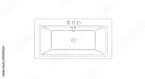 Rectangular kitchen sink with faucet and handles rectangular sink plumbing fixtures