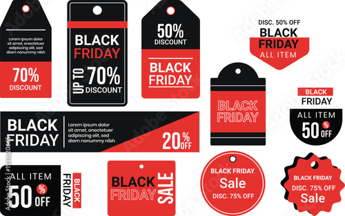 Black friday price tags