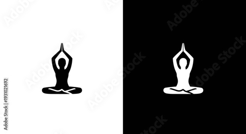 Burning candle flame icon with melted wax in light and dark mode