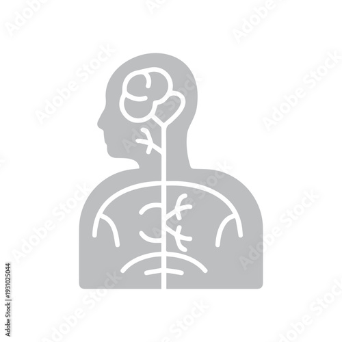 Human Nervous System Icon