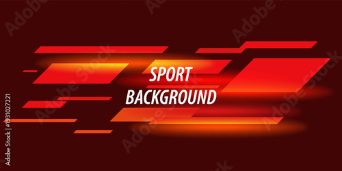 Abstract Speed Background with Dynamic Geometric Shapes and Futuristic Gradient Design, Modern Trendy design in Vector Illustration