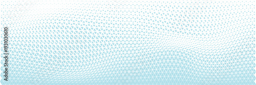 Abstract geometric blue graphic design triangle halftone pattern