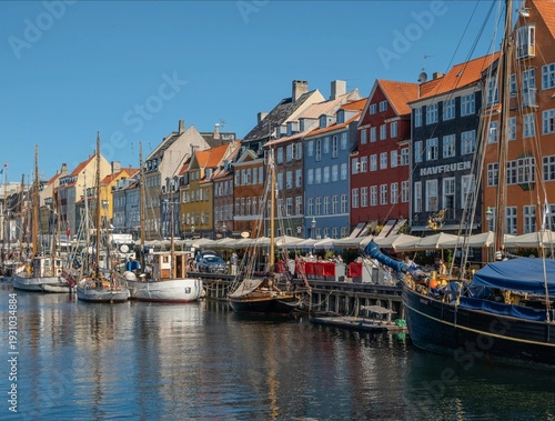 canal in copenhagen denmark