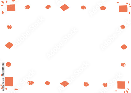 Border Doodle Frame Hand Drawn