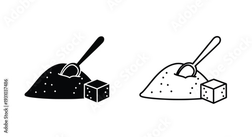 Sandcastle building tools a bucket shovel and die illustration