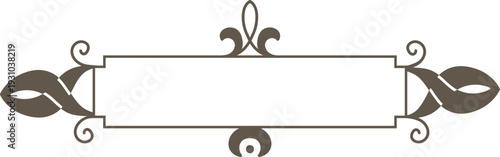 Frame Ornamental Border Scrollwork
