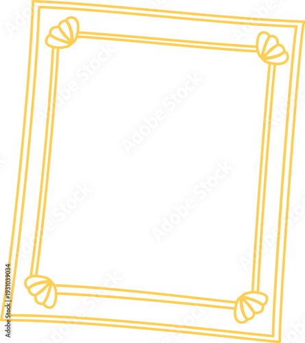 Frame Corner Knot Linework