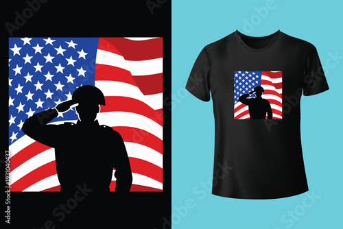 Memorial Day t-shirt design, Patriotic 26th Of May Flag t shirt design, American memorial day t-shirt design, typography design, vector graphic design.