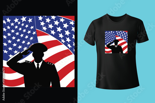Memorial Day Honor The Fallen Heroes Vector Art T-Shirt Design