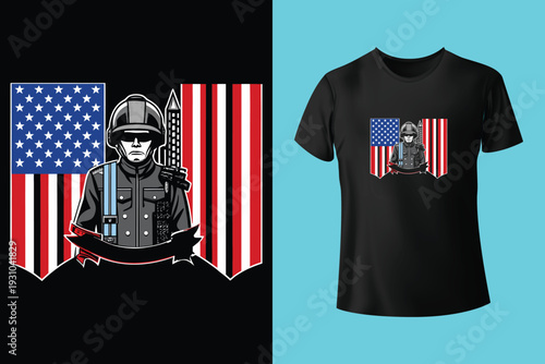 
 Save to Library
 Download Preview
 Preview Crop
 Find Similar
 
United States Of American Veteran day t shirt design vector