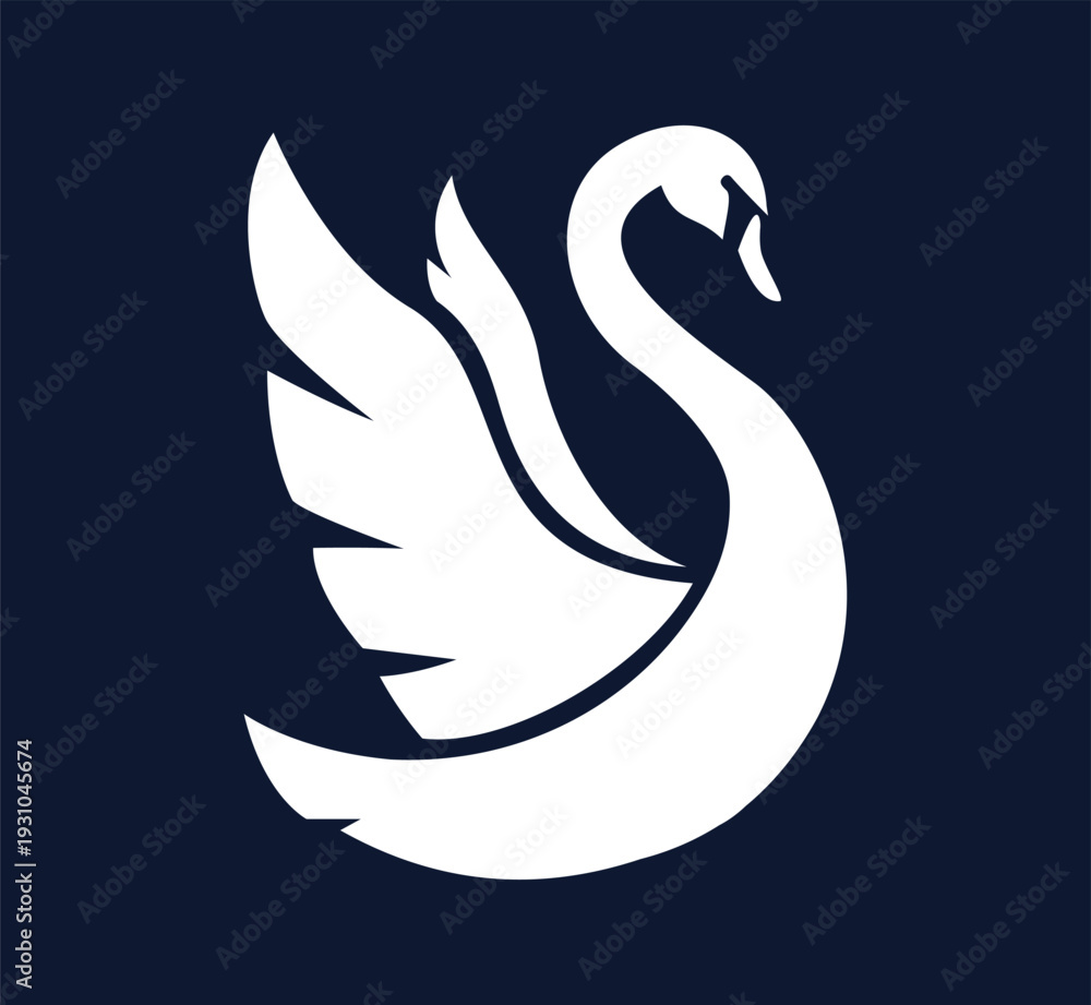 Obraz premium Swan Logo