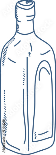 Olive Oil Bottle Sketch