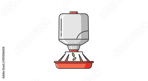 Automatic Poultry Feeder, Pet Food Dispenser, Pet Supplies, Pet Care Equipment