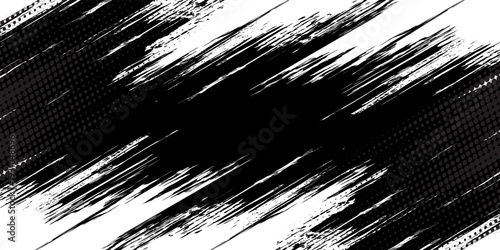 Abstract speed line style dark blue halftone banner design template. Elegant vector illustration. modern. eps10