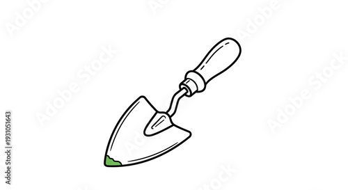 Gardening Trowel with Soil - Hand Tool for Planting and Digging