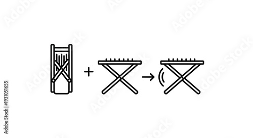 Folding Table Assembly Instructions: Folded, Unfolded, and Ready