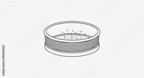 Laboratory Sieve for Particle Size Analysis, Scientific Equipment